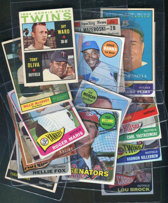 60's Sampler Vintage Baseball Card Mystery Hobby Box – Decades Series - RSA