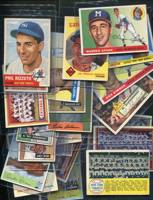 50's Sampler Vintage Baseball Card Mystery Hobby Box - Decades Series - RSA