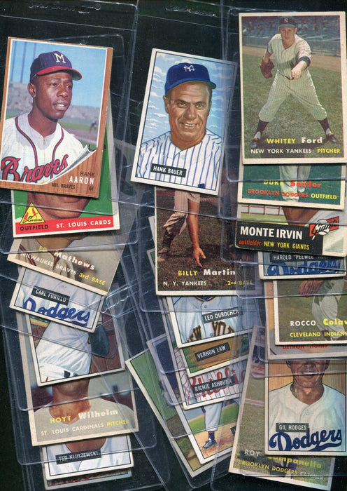 50's Sampler Vintage Baseball Card Mystery Hobby Box - Decades Series - RSA
