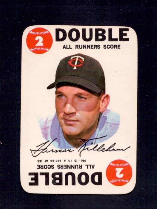 1968 Harmon Killebrew Topps Game #5 Twins Baseball Card — RSA