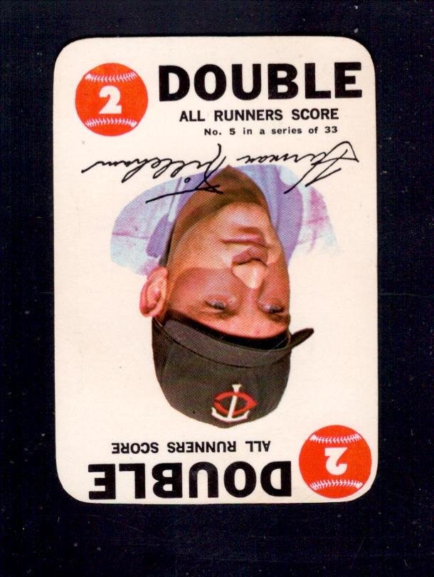 1968 Harmon Killebrew Topps Game #5 Twins Baseball Card - RSA