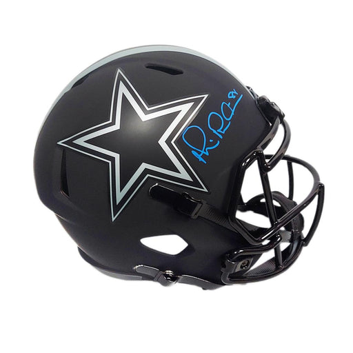 Michael Irvin Signed Dallas Cowboys Eclipse Speed Full-Size Replica Football Helmet (Beckett) - RSA