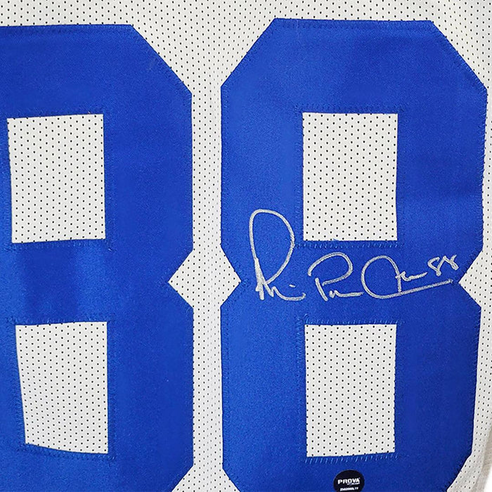 Michael Irvin Signed Dallas White Football Jersey (Beckett) - RSA