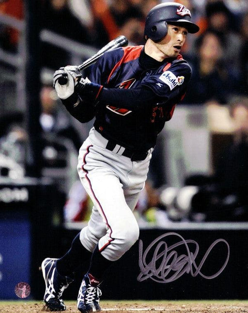 Ichiro Suzuki Autographed 8x10 Photo WBC Japan IS Holo Stock #83487 - RSA