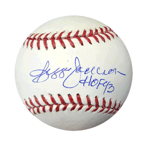 Reggie Jackson Autographed Official Major League Baseball (JSA) HOF 93 Inscription - RSA