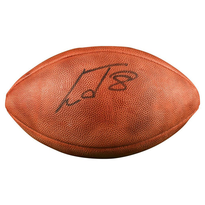 Lamar Jackson Signed Authentic Wilson The Duke Leather NFL Football (JSA) - RSA