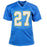 JC Jackson Signed Los Angeles Light Blue Football Jersey (JSA) - RSA
