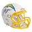 JC jackson Signed Los angeles Chargers Speed Mini Replica Football Helmet (JSA) - RSA