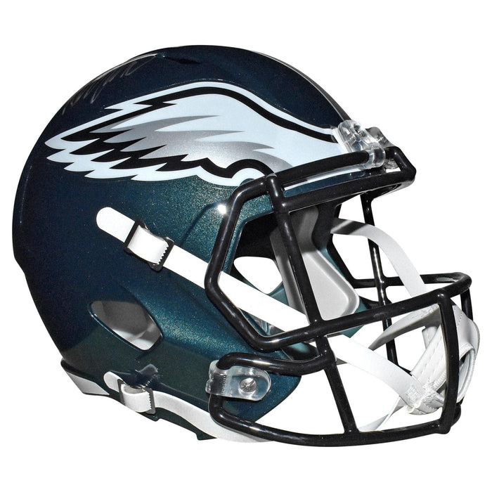DeSean Jackson Signed Philadelphia Eagles Speed Full-Size Replica Green Football Helmet (JSA) - RSA