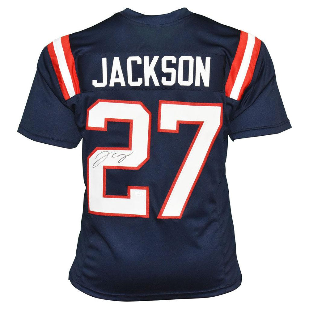 JC Jackson Signed New England Color Rush Football Jersey (JSA) - RSA
