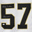 Rickey Jackson Signed HOF 2010 Inscription New Orleans White Football Jersey (JSA) - RSA