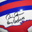Craig James Signed SMU Mini Football Helmet (JSA) - RSA