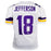 Justin Jefferson Signed Minnesota White Football Jersey (Beckett) - RSA