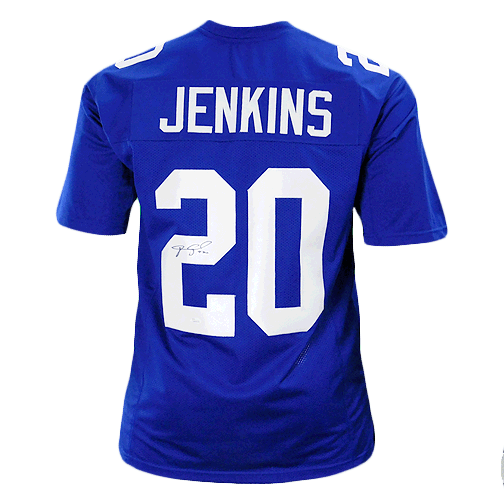 Janoris Jenkins Signed Pro Edition Blue Football Jersey (JSA) - RSA