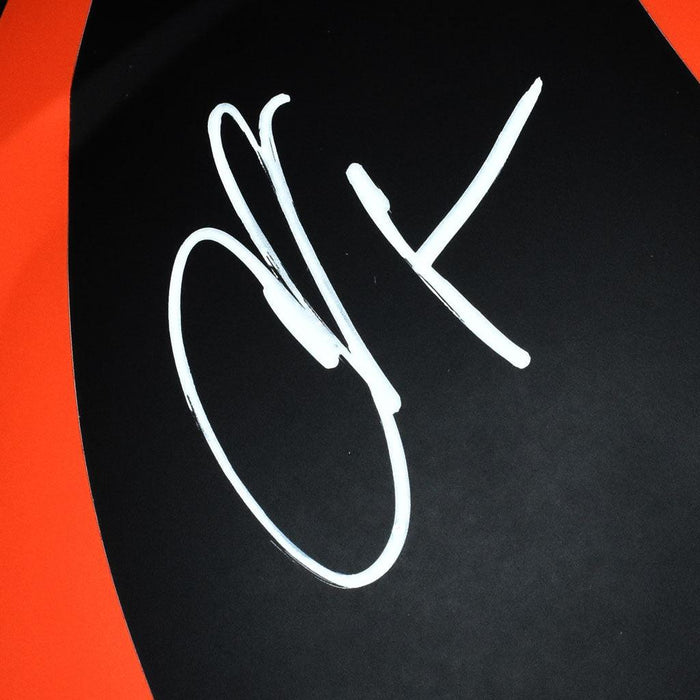 Chad Johnson Signed Cincinnati Bengals Full-Size  Black Eclipse Football Helmet (JSA) - RSA