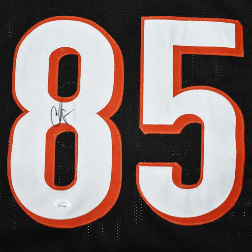 Chad Johnson Signed Cincinnati Pro Black Football Jersey (JSA) - RSA