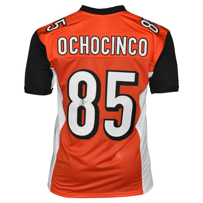 Chad Johnson Signed Cincinnati Pro Orange Ochocinco Football Jersey (JSA) - RSA