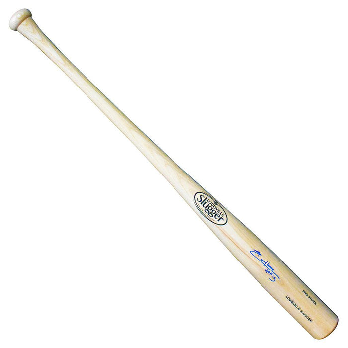 Randy Johnson Signed HOF 15 Inscription Louisville Slugger Official MLB Blonde Baseball Bat (JSA) - RSA