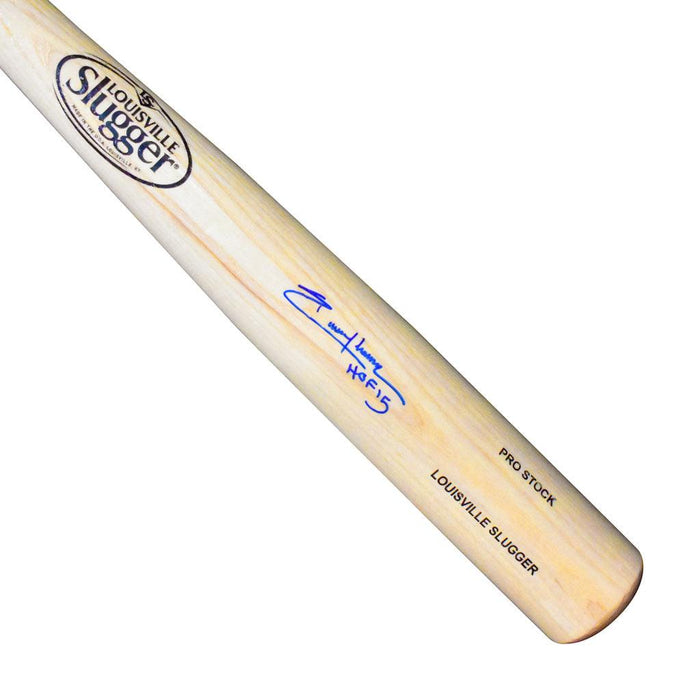 Randy Johnson Signed HOF 15 Inscription Louisville Slugger Official MLB Blonde Baseball Bat (JSA) - RSA