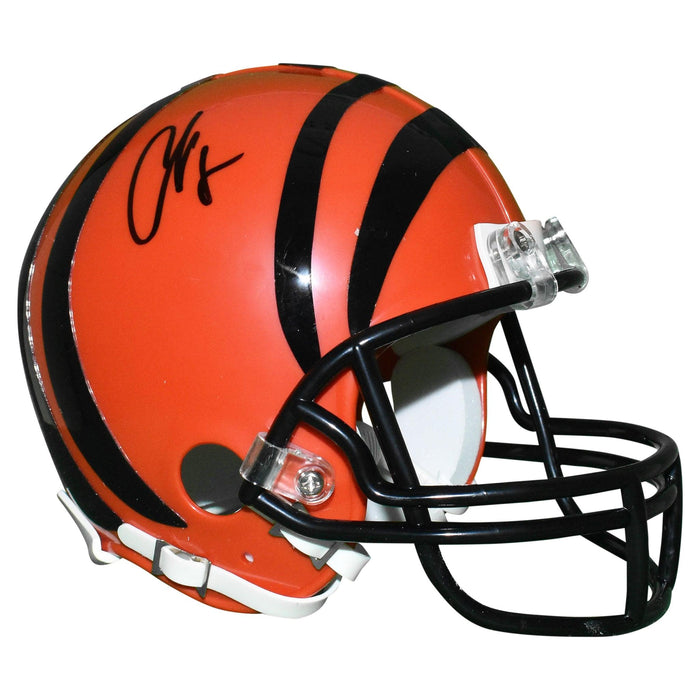 Chad Johnson Signed Cincinnati Bengals Mini Replica Football Helmet (Beckett) - RSA