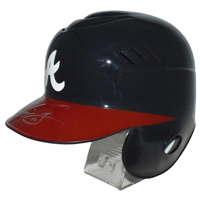 Chipper Jones Signed Atlanta Braves Replica Baseball Batting Helmet (JSA) - RSA