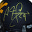 Adam Pacman Jones Signed West Virginia Mountaineers Mini Schutt Replica Blue Football Helmet (JSA) - RSA