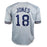 Andruw Jones Signed New York Grey Baseball Jersey (JSA) - RSA