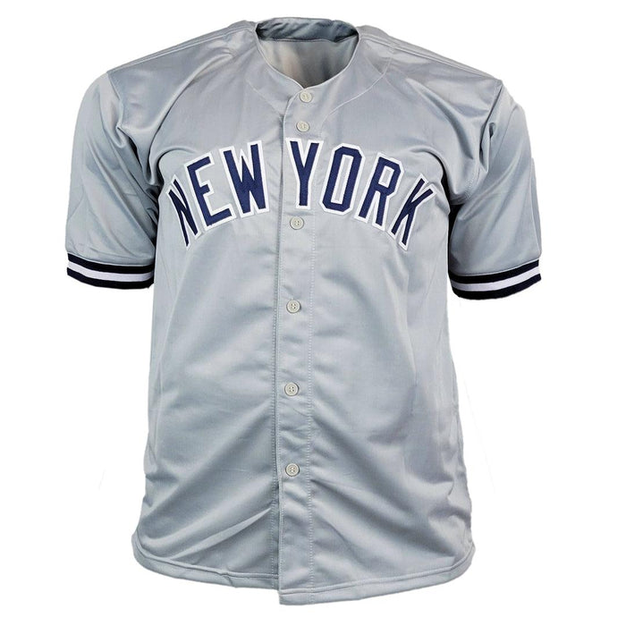 Andruw Jones Signed New York Grey Baseball Jersey (JSA) — RSA