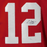Cardale Jones Signed Red College-Edition Stats Jersey (JSA) - RSA