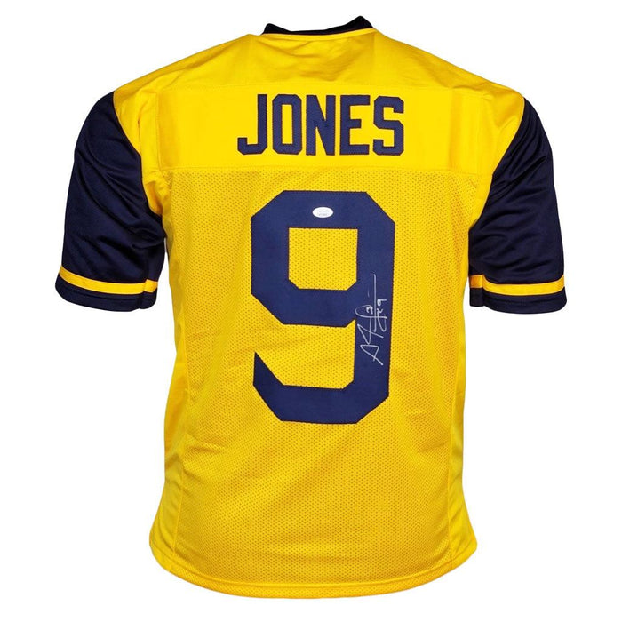 Adam Pacman Jones Signed West Virginia College Yellow Football Jersey (JSA) - RSA
