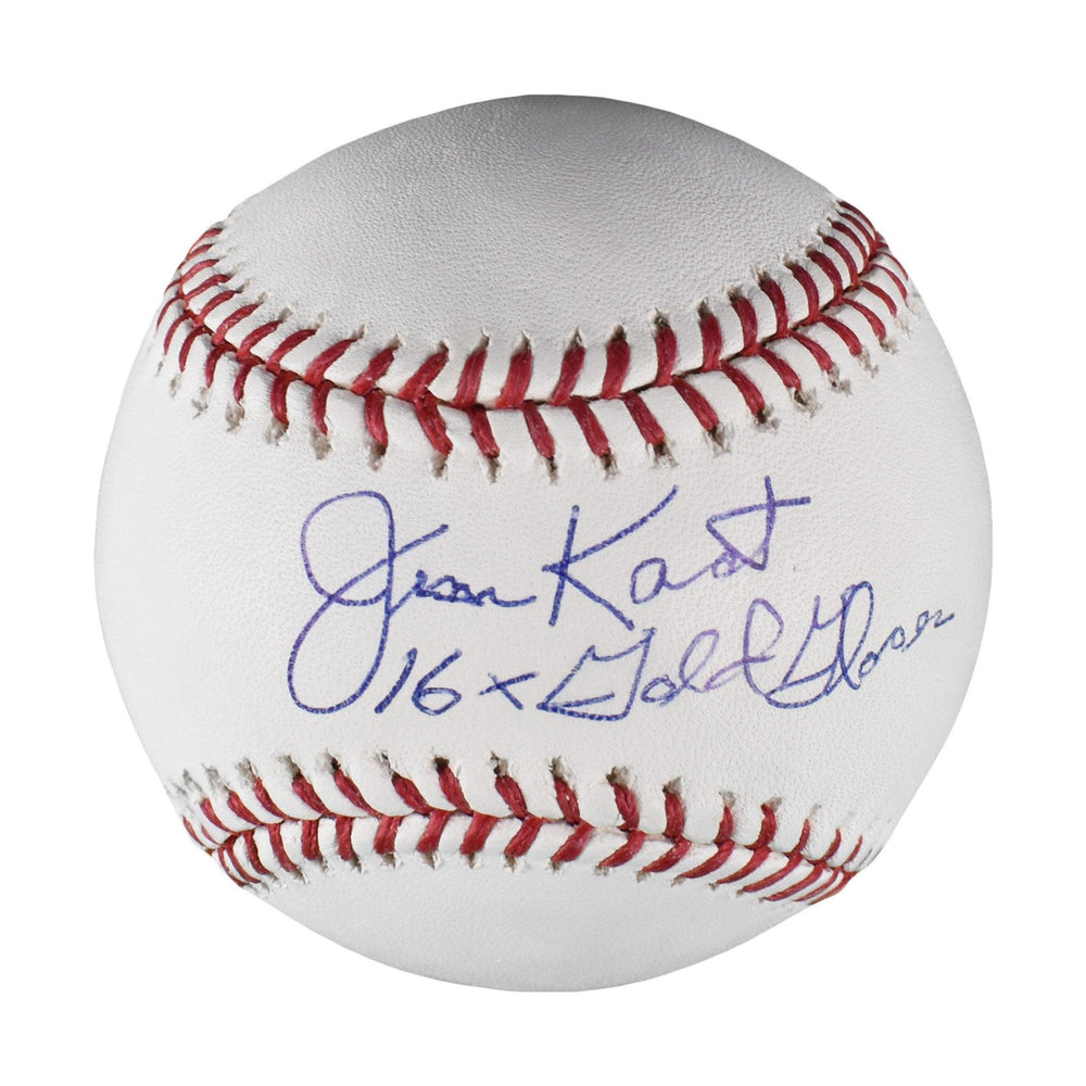 jim kaat signed inscribed 16x gold glove award oml baseball aiv aa14391 certificate of authenticity
