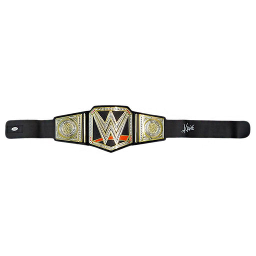 Kane Autographed Pro Wrestling Championship Replica Belt (JSA) - RSA