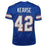 Jevon Kearse Signed Florida College Blue Football Jersey (JSA) - RSA