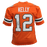 Jim Kelly Autographed college style Football Jersey Orange (Beckett) - RSA