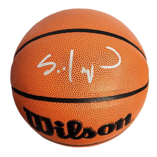 Shawn Kemp Signed Seattle SuperSonics Wilson Authentic Series NBA Basketball (Beckett) - RSA
