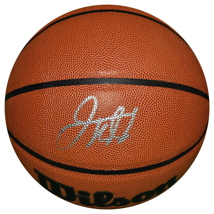 Jason Kidd Signed Wilson NBA Authentic Series Basketball (Beckett) - RSA