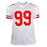Javon Kinlaw Signed San Francisco White Football Jersey (Beckett) - RSA