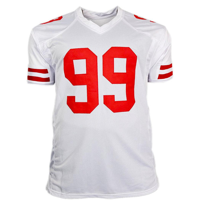 Javon Kinlaw Signed San Francisco White Football Jersey (Beckett) - RSA