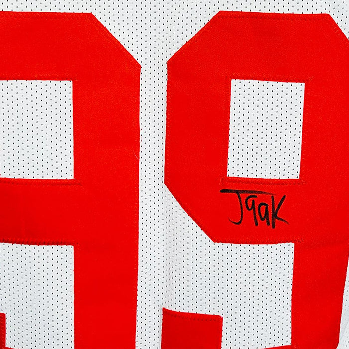 Javon Kinlaw Signed San Francisco White Football Jersey (Beckett) - RSA