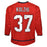 Olaf Kolzig Signed Washington Red Hockey Jersey (JSA) - RSA