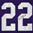 Paul Krause Signed HOF 98 Inscription Minnesota Pro Purple Football Jersey (JSA) - RSA