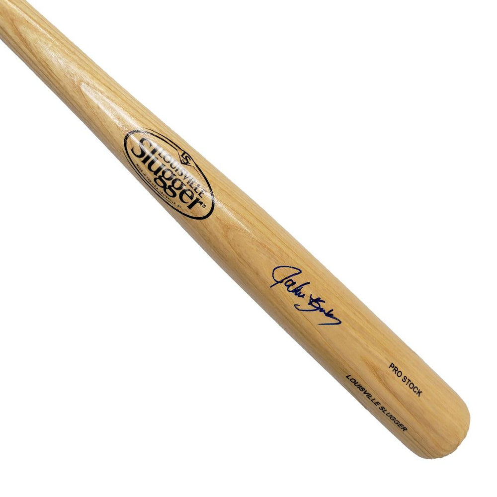 John Kruk Signed Louisville Slugger Official MLB Blonde Baseball Bat (Beckett) - RSA