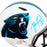 Luke Kuechly Signed Carolina Panthers Flat White Speed Full-Size Replica Football Helmet (Beckett) - RSA