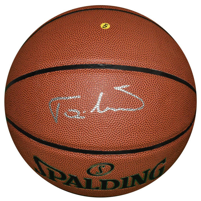Toni Kukoc Signed Spalding NBA Pro Tack Indoor/Outdoor Basketball (JSA) - RSA