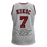 Toni Kukoc Autographed Basketball Jersey White w/ STATS! (JSA) - RSA