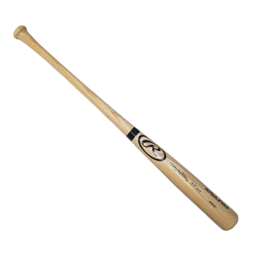 Tony LaRussa Autographed w/ HOF14 Rawlings Baseball Bat Blonde (JSA) - RSA