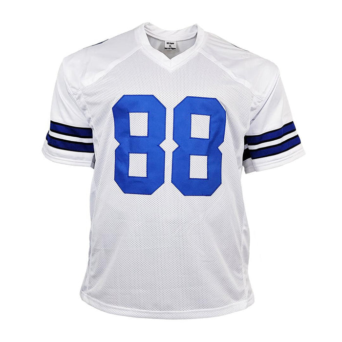 CeeDee Lamb Signed Dallas White Football Jersey (JSA) — RSA