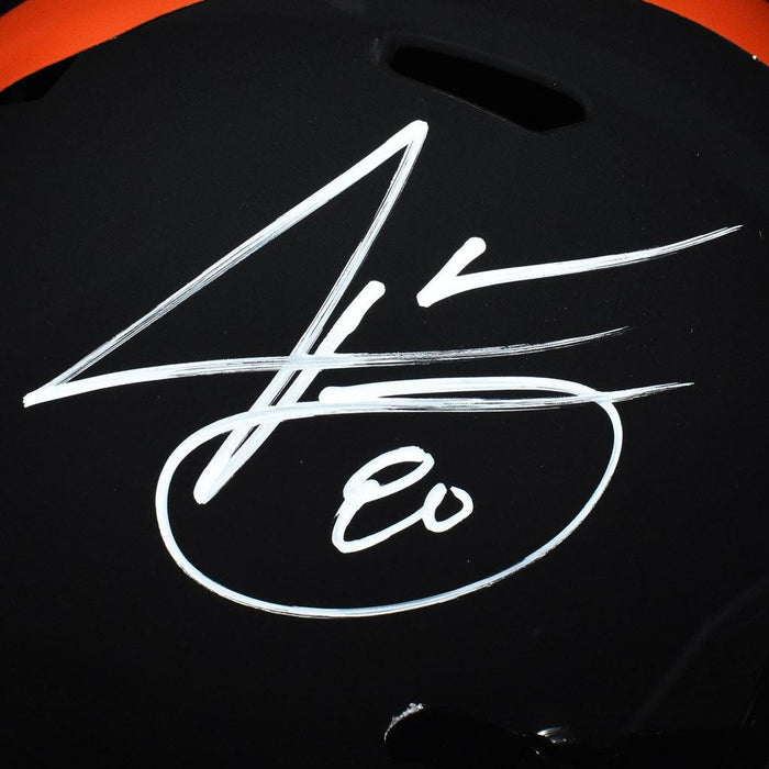 Jarvis Landry Signed Cleveland Browns Eclipse Speed Full-Size Replica Football Helmet (JSA) - RSA