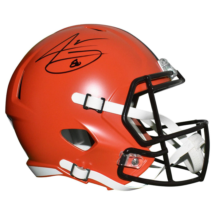 Jarvis Landry Signed Cleveland Browns Full-Size Speed Replica Football Helmet (JSA) - RSA