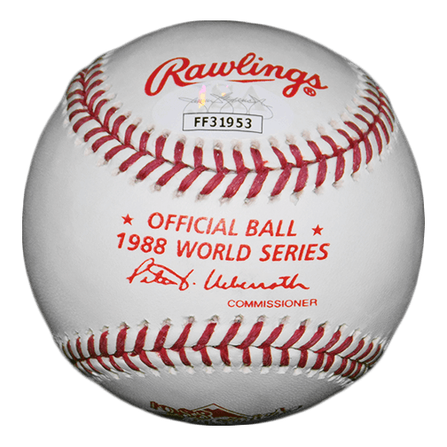 Tommy Lasorda Autographed Official Major League 1988 World Series Baseball (JSA) - RSA